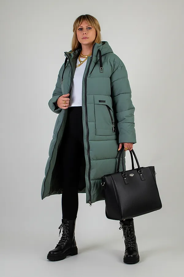 Куртка зимняя арт. 2829 НАТАЛИ, бирюзовый - фото 2