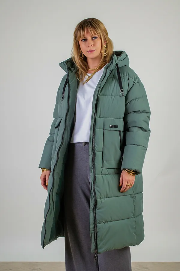 Куртка зимняя арт. 2829 НАТАЛИ, бирюзовый - фото 2