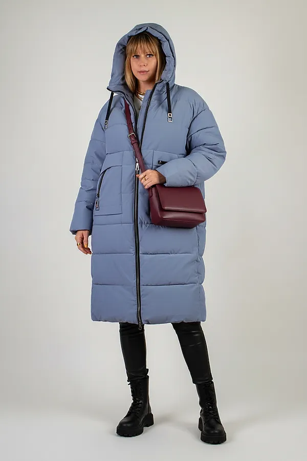 Куртка зимняя арт. 2829 НАТАЛИ, серый - фото 2