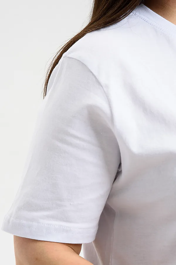 Футболка 8540 НАТАЛИ, белый+вась - фото 2