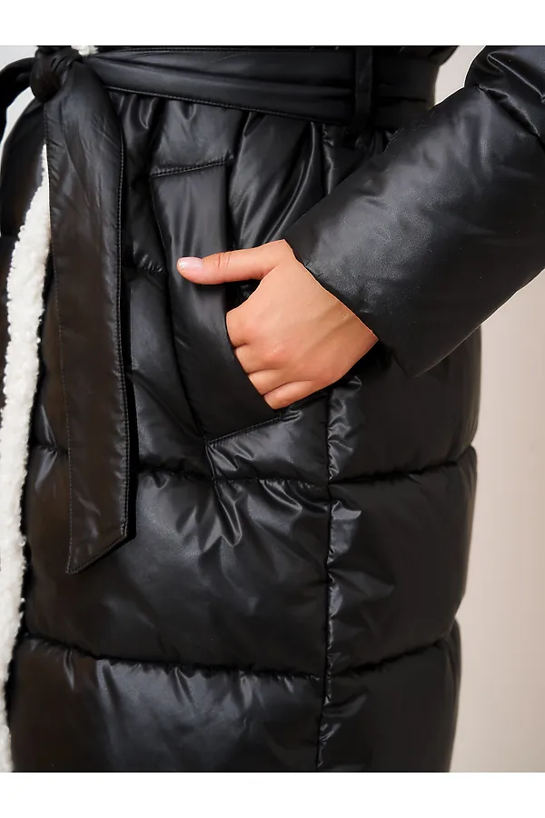 Пуховик HOOPS, черный - фото 2