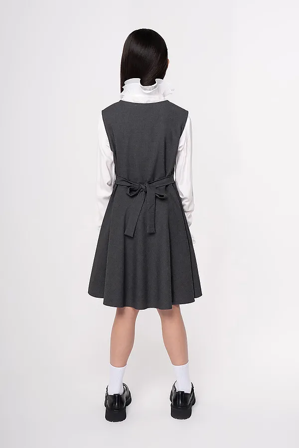 Сарафан SMENA, серый - фото 2