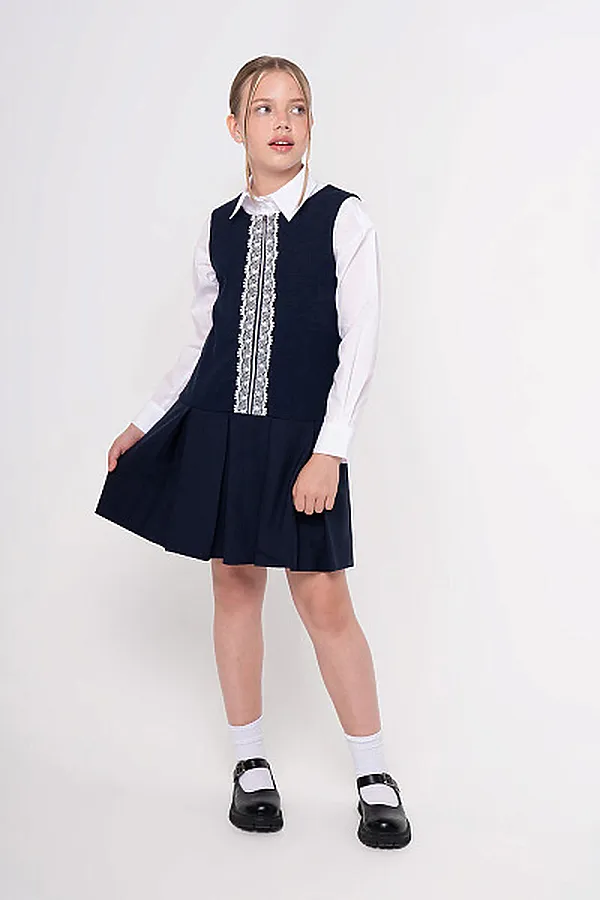 Сарафан SMENA, синий - фото 2