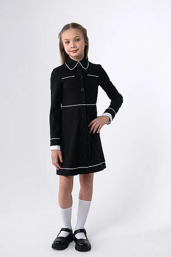 Платье SMENA, черный - фото 2