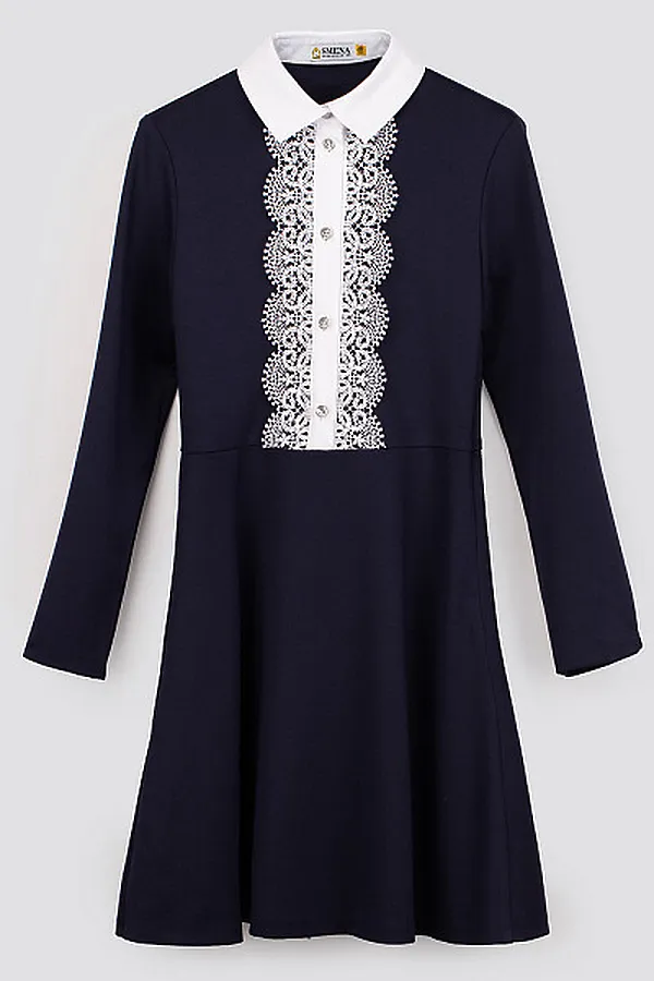 Платье SMENA, синий - фото 2