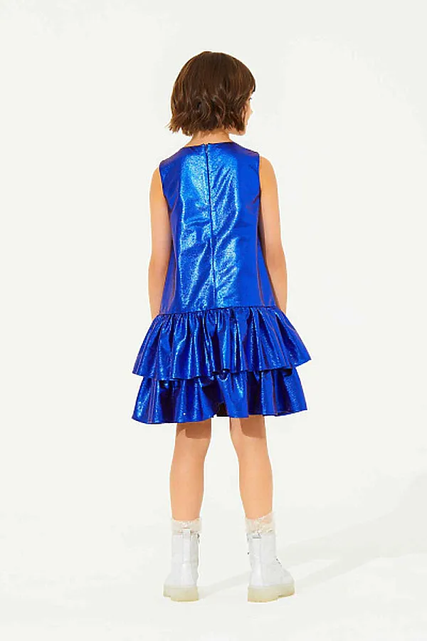 Платье SMENA, синий металлик - фото 2