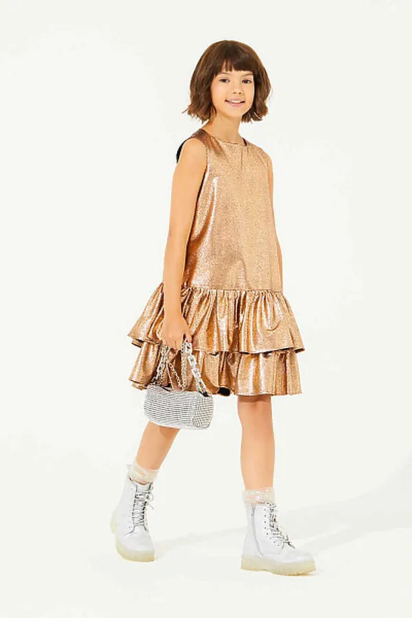 Платье SMENA, золотой - фото 2