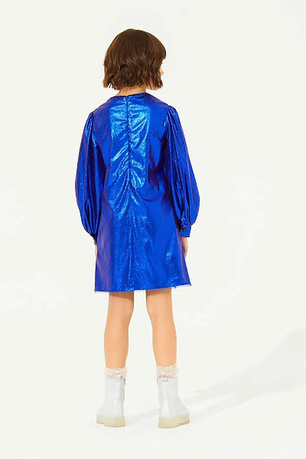 Платье SMENA, синий металлик - фото 2