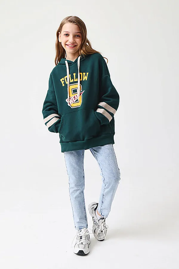 Худи SMENA, темно-зеленый - фото 2