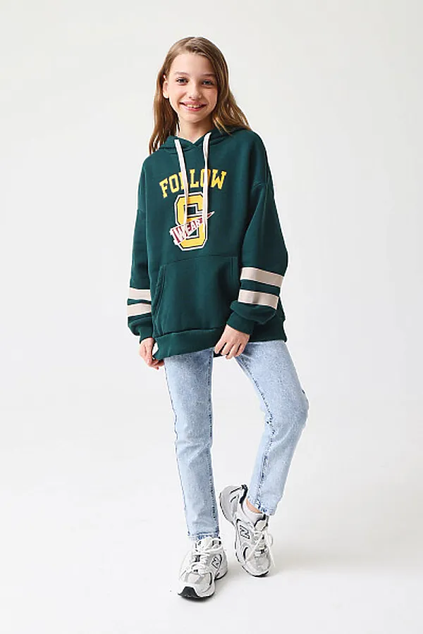 Худи SMENA, темно-зеленый - фото 2