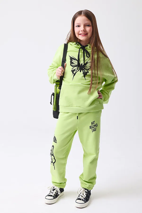 Худи SMENA, ярко-зеленый - фото 2