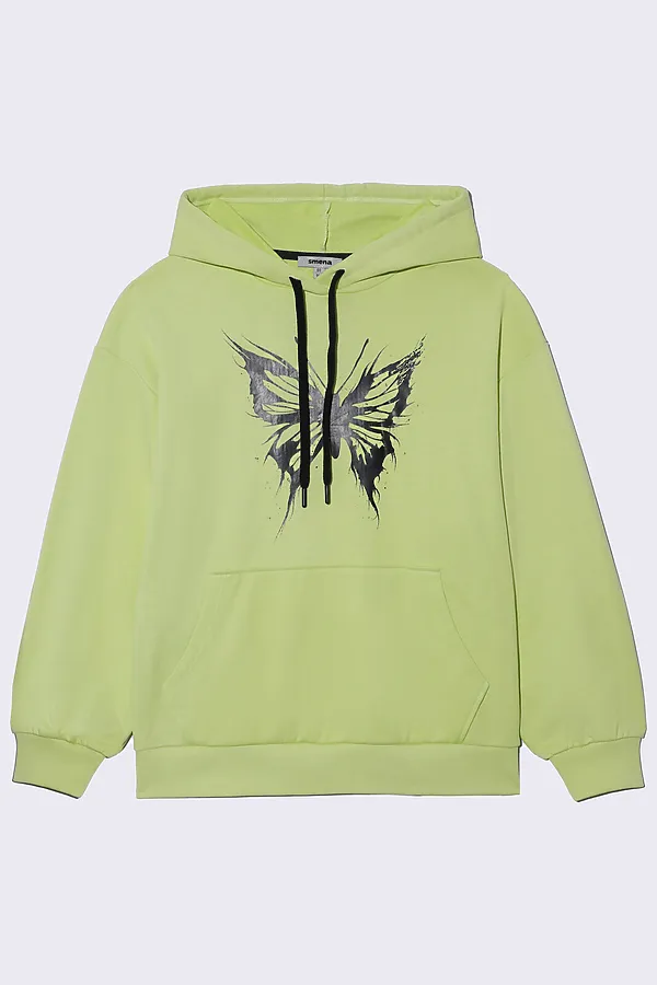 Худи SMENA, ярко-зеленый - фото 2