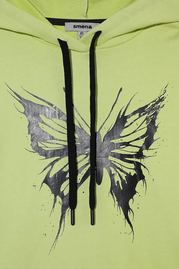 Худи SMENA, ярко-зеленый - фото 2