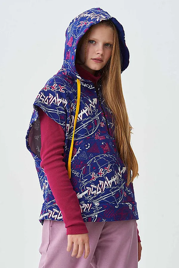 Худи SMENA, синий - фото 2