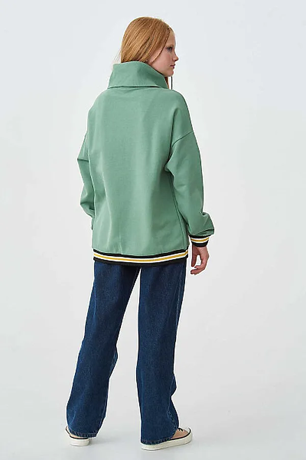 Джемпер SMENA, пыльно-зеленый - фото 2