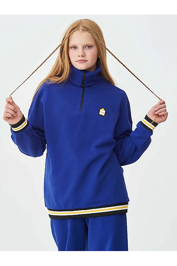 Джемпер SMENA, синий - фото 2