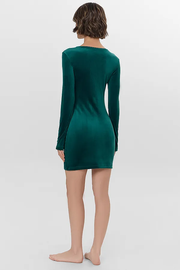 Платье MARK FORMELLE, т.зеленый - фото 2