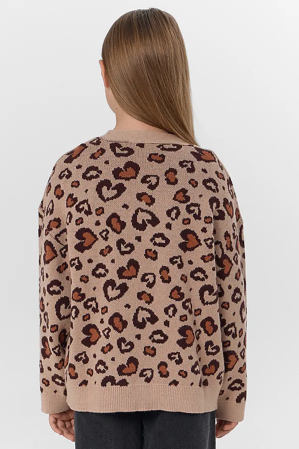 Жакет MARK FORMELLE, леопард на бежевом - фото 2