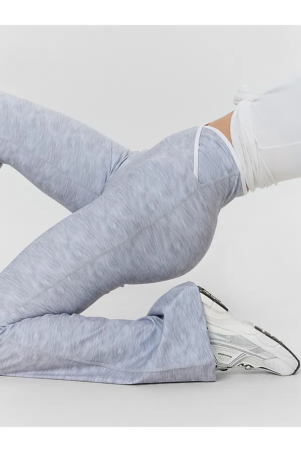 Брюки MARK FORMELLE, серый меланж +печать - фото 2