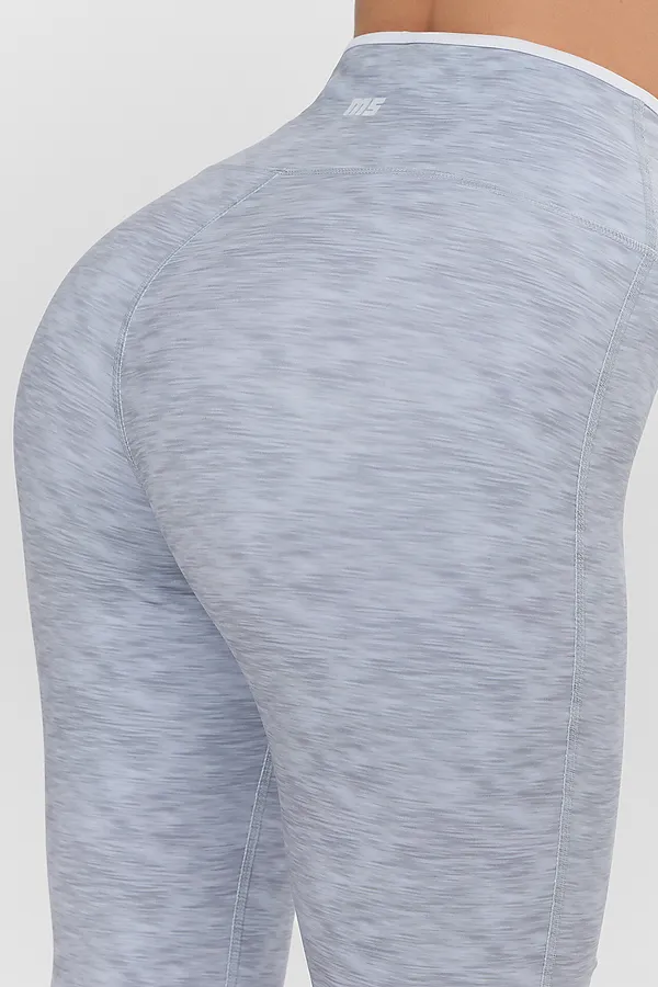 Брюки MARK FORMELLE, серый меланж +печать - фото 2