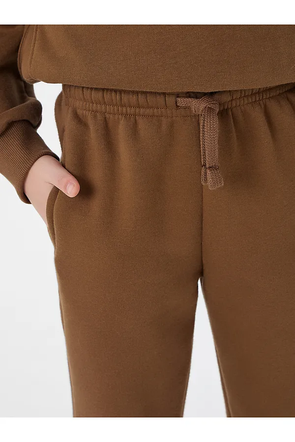 Комплект (Худи+Брюки) MARK FORMELLE, коричневый +печать - фото 2