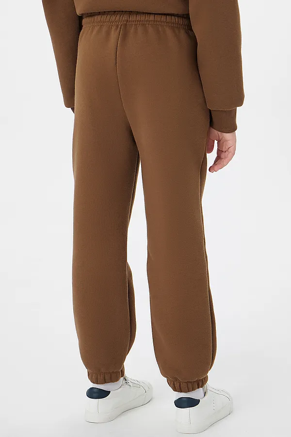 Комплект (Худи+Брюки) MARK FORMELLE, коричневый +печать - фото 2