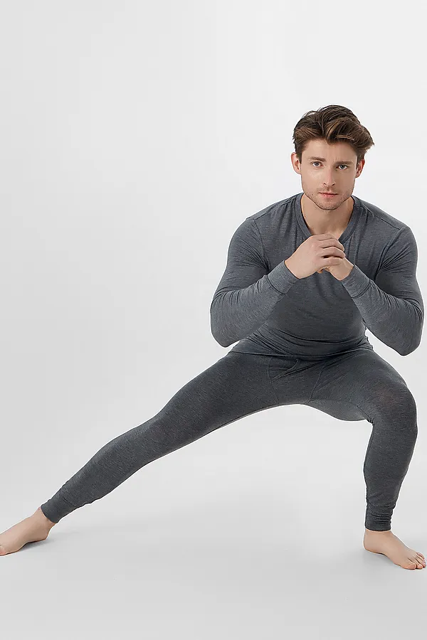 Кальсоны MARK FORMELLE, т.серый меланж - фото 2