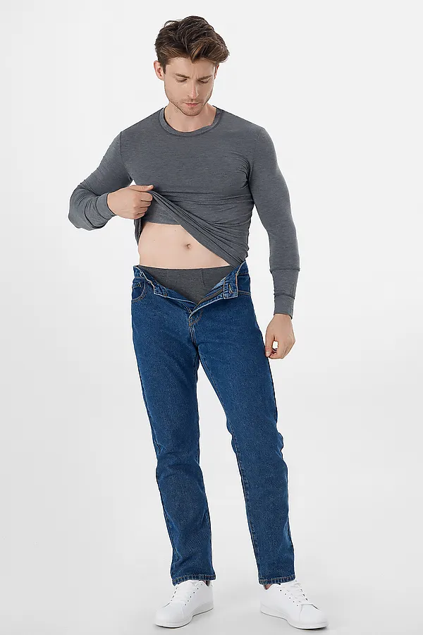 Кальсоны MARK FORMELLE, т.серый меланж - фото 2