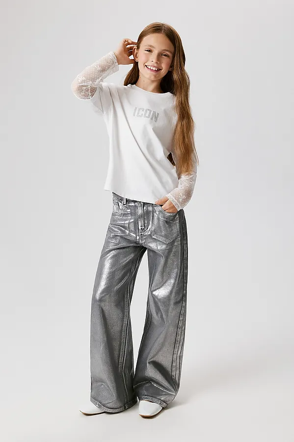 Джинсы ACOOLA, серебряный - фото 2