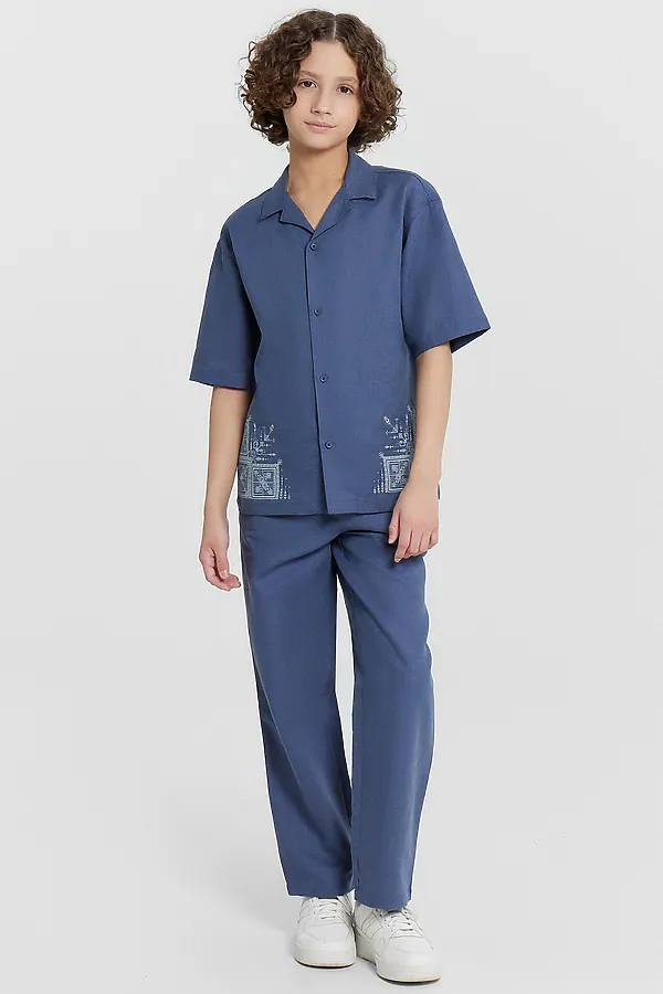 Брюки MARK FORMELLE, шторм - фото 2