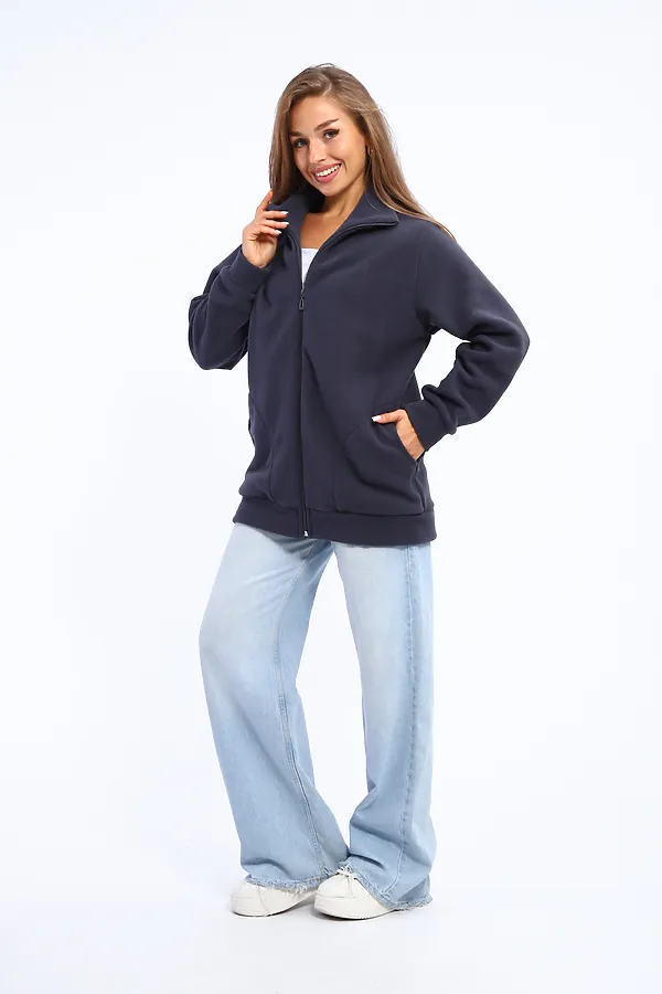 Толстовка 002 НАТАЛИ, графит - фото 2