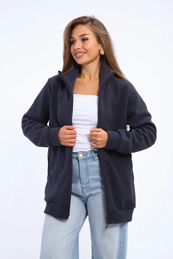 Толстовка 002 НАТАЛИ, графит - фото 2