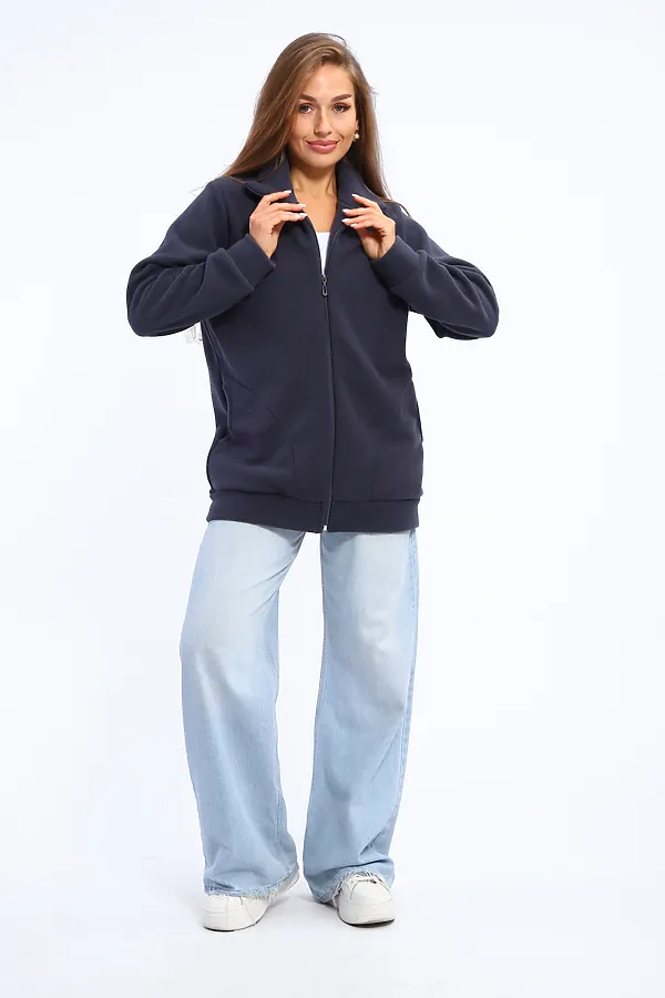 Толстовка 002 НАТАЛИ, графит - фото 2