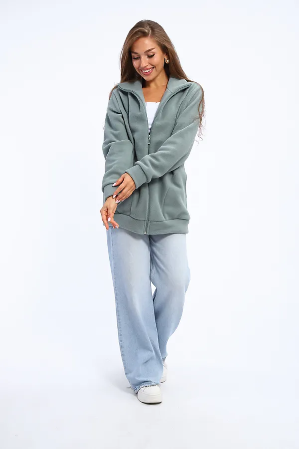 Толстовка 002 НАТАЛИ, полынь - фото 2