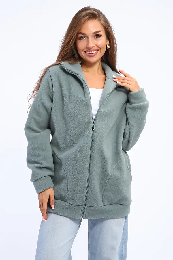 Толстовка 002 НАТАЛИ, полынь - фото 2