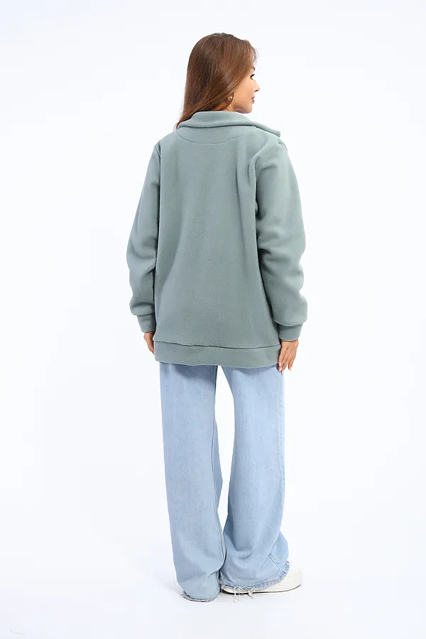 Толстовка 002 НАТАЛИ, полынь - фото 2