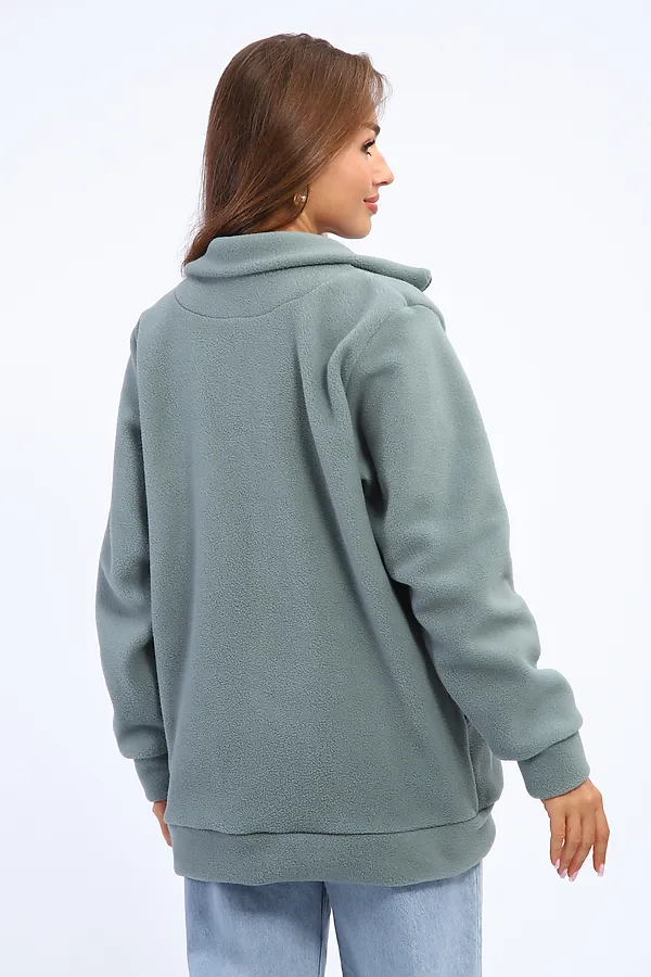 Толстовка 002 НАТАЛИ, полынь - фото 2