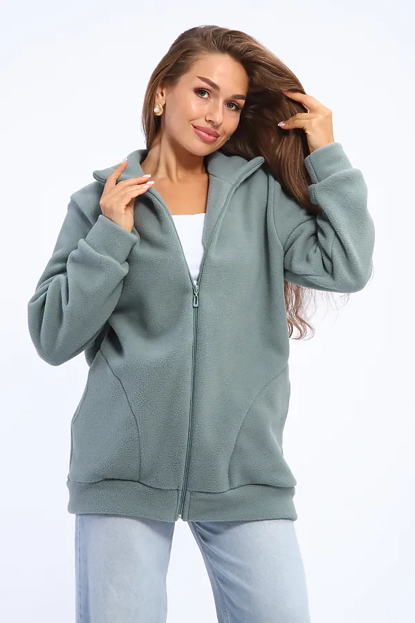 Толстовка 002 НАТАЛИ, полынь - фото 2