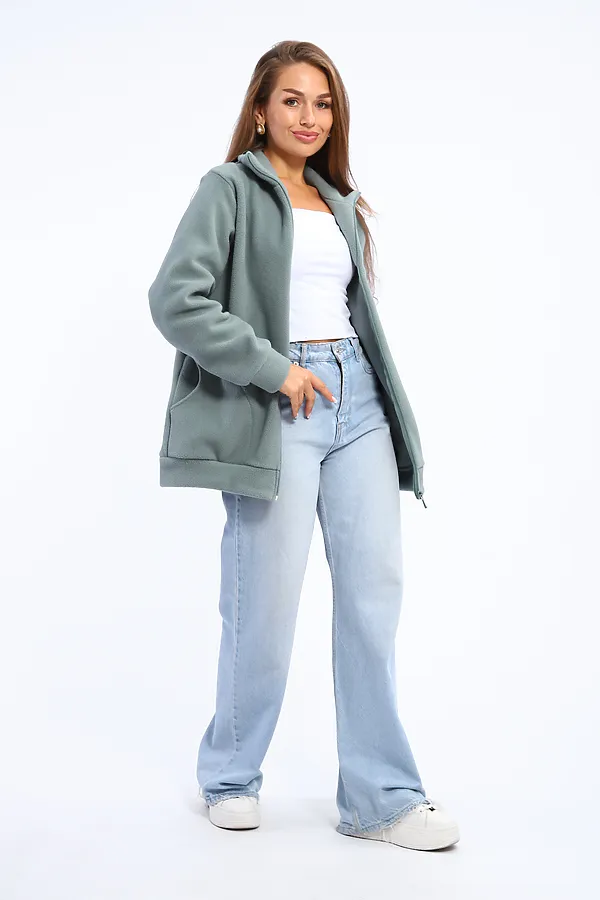 Толстовка 002 НАТАЛИ, полынь - фото 2