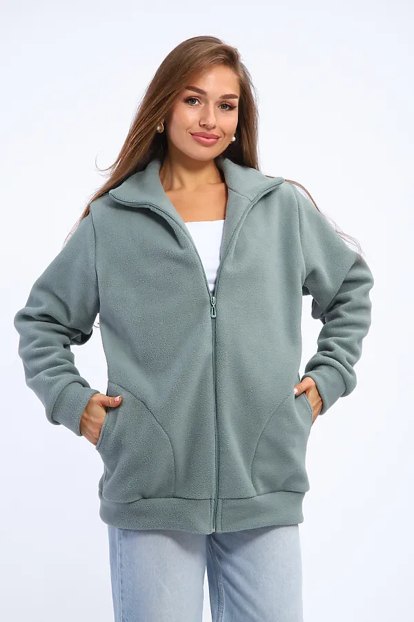 Толстовка 002 НАТАЛИ, полынь - фото 2