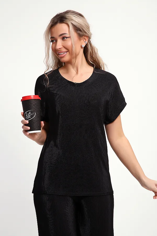 Костюм женский 32828 НАТАЛИ, черный - фото 2