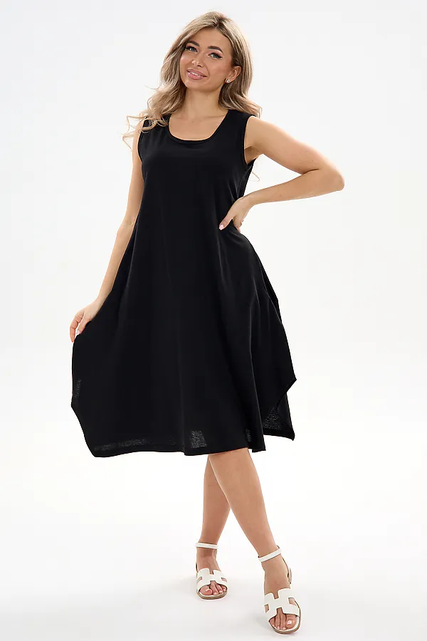 Сарафан С1 НАТАЛИ, черный - фото 2