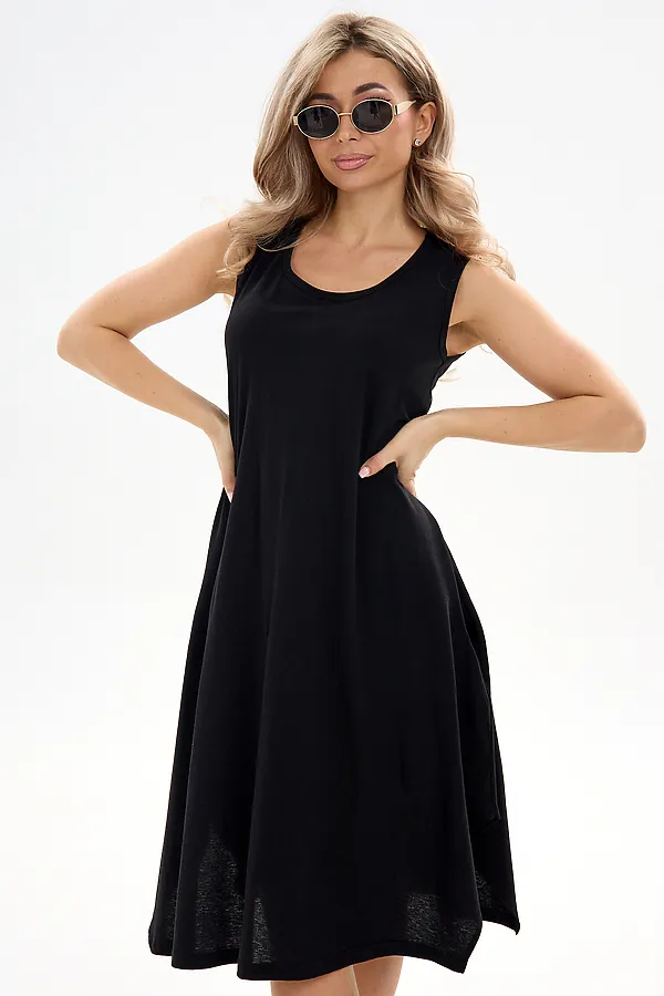 Сарафан С1 НАТАЛИ, черный - фото 2
