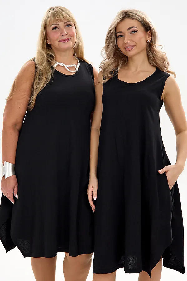 Сарафан С1 НАТАЛИ, черный - фото 2