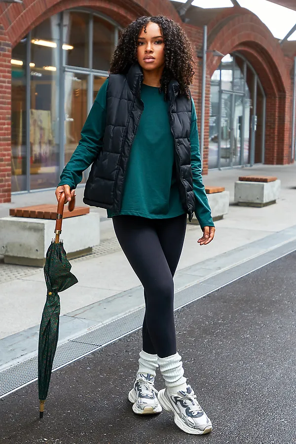 Лонгслив Лонг-оверсайз НАТАЛИ, темно-зеленый - фото 2