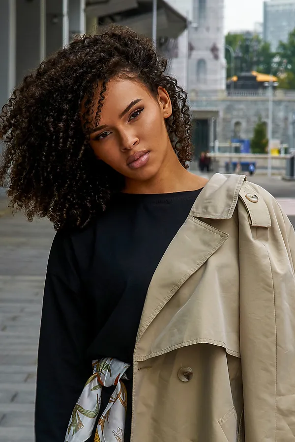 Лонгслив Лонг-оверсайз НАТАЛИ, черный - фото 2