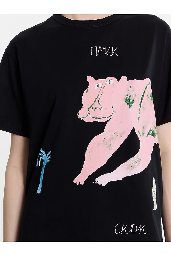 Футболка MARK FORMELLE, черный +печать1 - фото 2