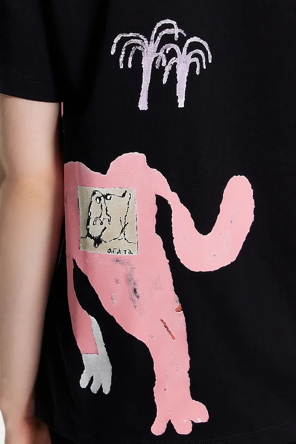 Футболка MARK FORMELLE, черный +печать1 - фото 2