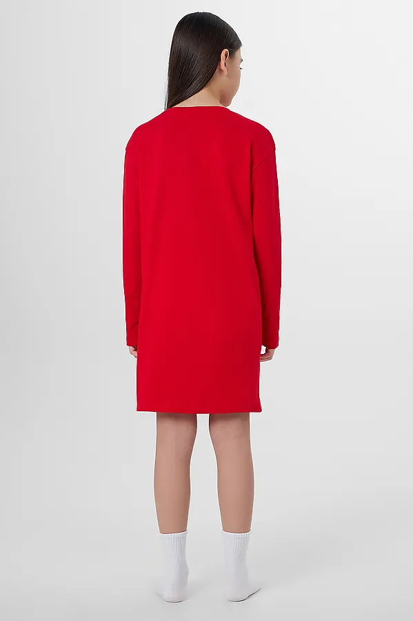 Сорочка ночная MARK FORMELLE, спелая вишня +печать - фото 2