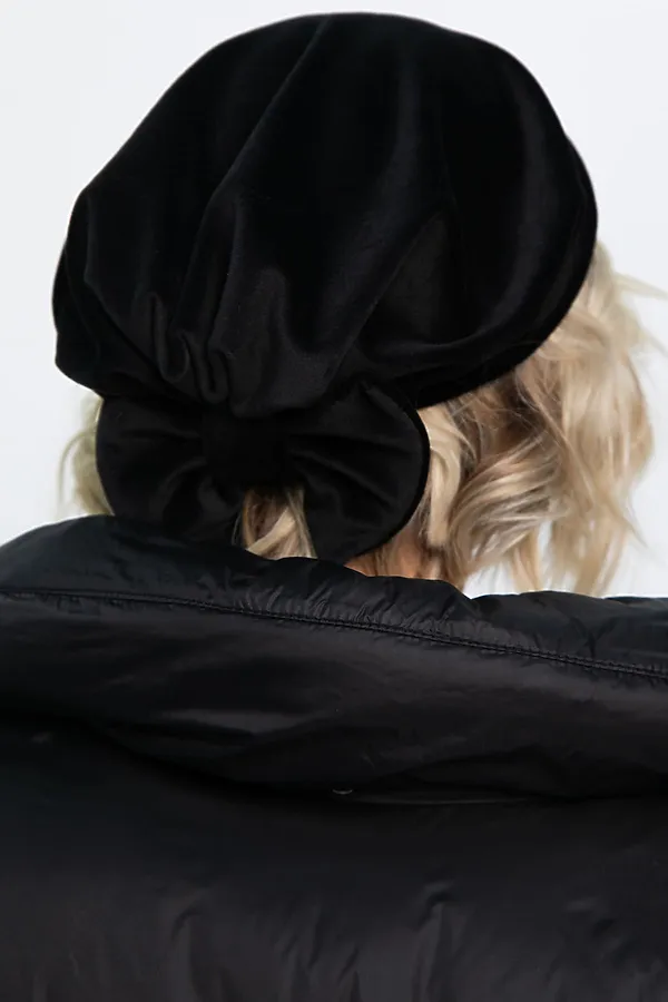 Чалма с бантом LADY TAIGA, черная - фото 2